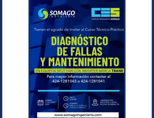 CURSO: DIAGNÓSTICO DE FALLAS Y MANTENIMIENTO EN EQUIPOS SPLIT FAN COIL INVERTER TRANE